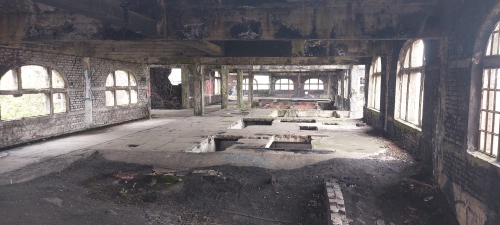 Charbonnage nr 10 du Gouffre, Châtelet, Henegouwen, België 