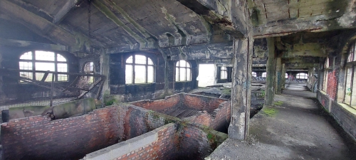 Charbonnage nr 10 du Gouffre, Châtelet, Henegouwen, België 