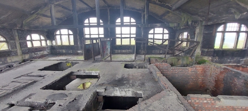Charbonnage nr 10 du Gouffre, Châtelet, Henegouwen, België 