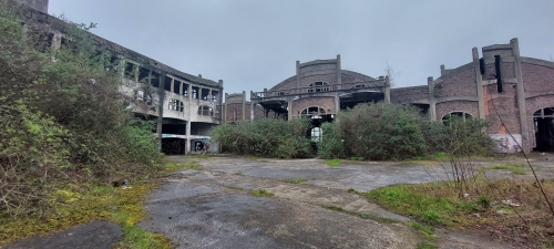 Charbonnage nr 10 du Gouffre, Châtelet, Henegouwen, België 