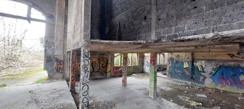 Charbonnage nr 10 du Gouffre, Châtelet, Henegouwen, België 