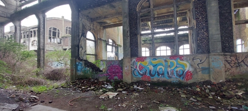 Charbonnage nr 10 du Gouffre, Châtelet, Henegouwen, België 