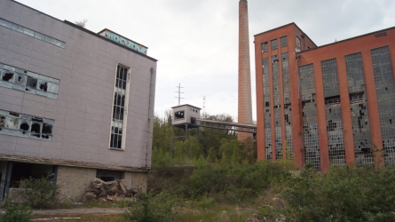 Electrabel Fabriek, Carleroi, Luik, België