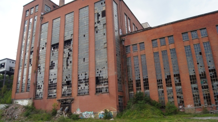 Electrabel Fabriek, Carleroi, Luik, België