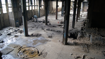 Electrabel Fabriek, Carleroi, Luik, België