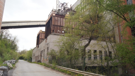 Electrabel Fabriek, Carleroi, Luik, België
